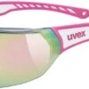 Uvex Sportstyle 204 Sportbrille Pink White -Sportausrüstung uvex sportstyle 204 Fahrradbrille pink white 1