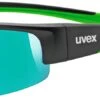 Uvex Sportstyle 215 Sportbrille Black Mat Green -Sportausrüstung uvex sportstyle 215 sportbrille fahrradbrille black mat grey 1