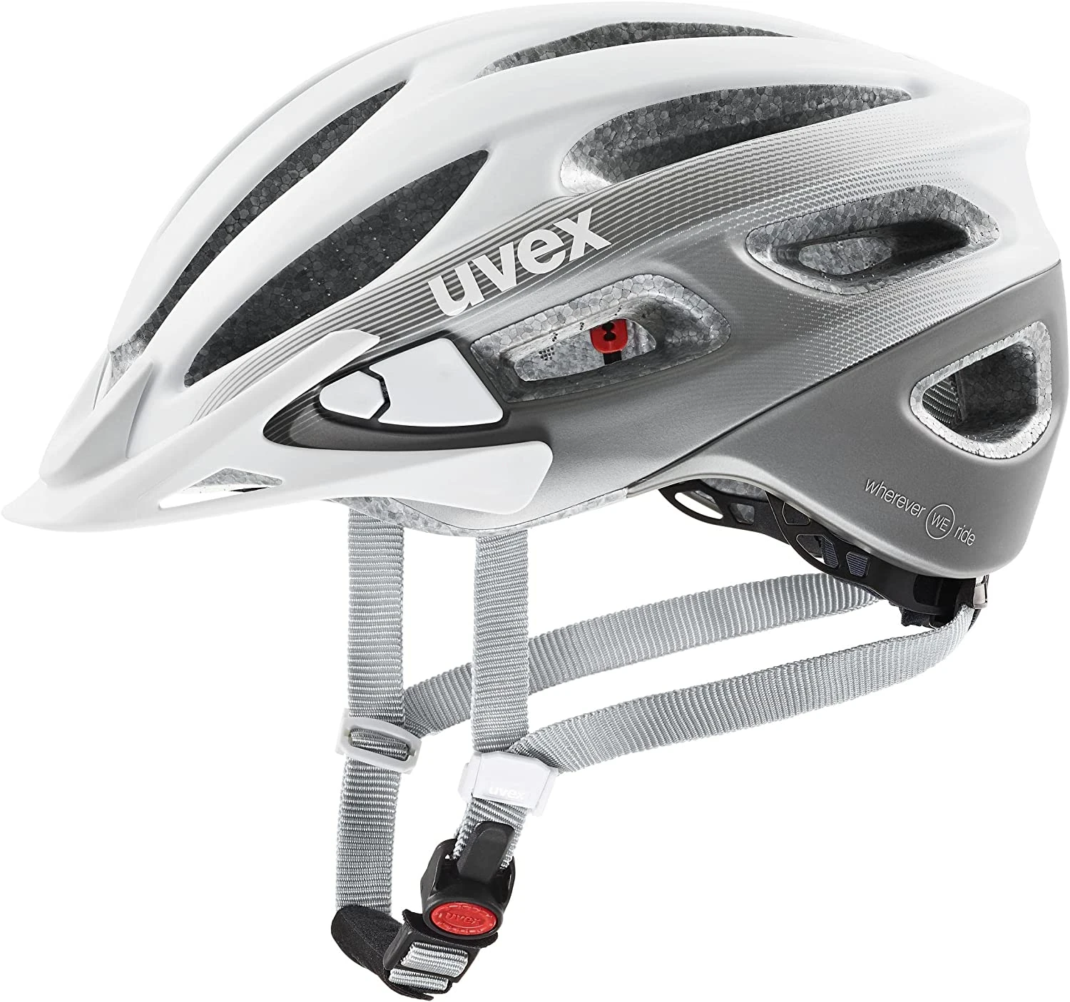 Uvex True Cc Womes Edition Fahrradhelm - White Grey Matt 3 Uvex True Cc Womes Edition Fahrradhelm - White Grey Matt
