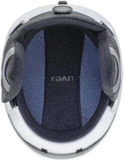 Uvex Ultra Skihelm - Silver-black Mat -Sportausrüstung uvex ultra Skihelm silver black 4