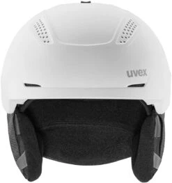 Uvex Ultra Skihelm - White-black Mat -Sportausrüstung uvex ultra Skihelm white black 2