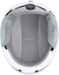 Uvex Ultra Skihelm - White-mint Mat -Sportausrüstung uvex ultra Skihelm white mint 4