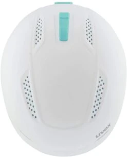 Uvex Ultra Skihelm - White-mint Mat -Sportausrüstung uvex ultra Skihelm white mint 5