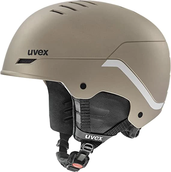 Uvex Wanted Skihelm - Soft Gold-silver Stripes Mat 3 Uvex Wanted Skihelm - Soft Gold-silver Stripes Mat