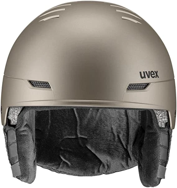 Uvex Wanted Skihelm - Soft Gold-silver Stripes Mat 4 Uvex Wanted Skihelm - Soft Gold-silver Stripes Mat – Bild 2