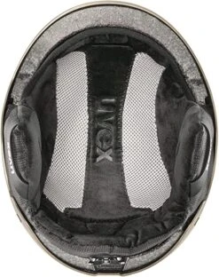 Uvex Wanted Skihelm - Soft Gold-silver Stripes Mat 10 Uvex Wanted Skihelm - Soft Gold-silver Stripes Mat -Sportausrüstung uvex wanted skihelm snowboardhelm soft gold silver stripes mat 4